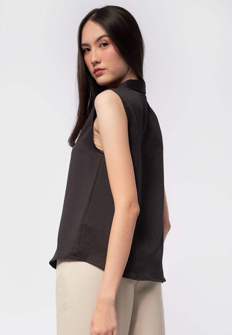 Regular Fit Sleeveless Shirt