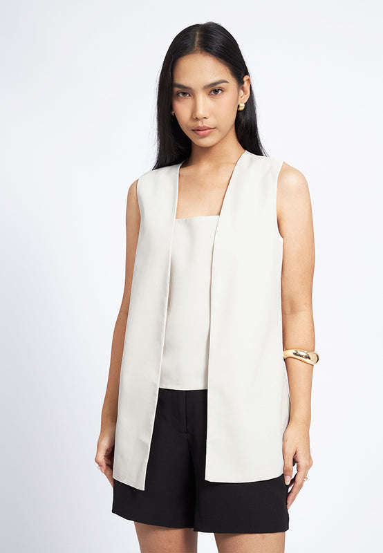 Detachable Sleeveless Top