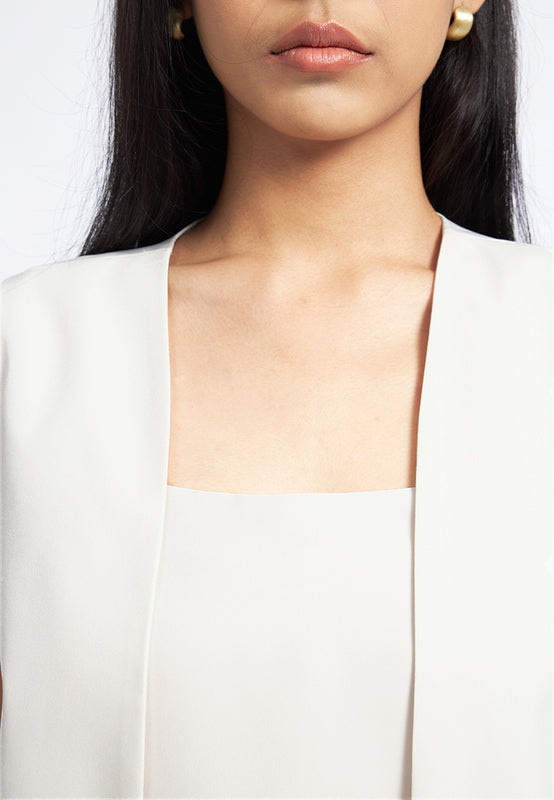 Detachable Sleeveless Top