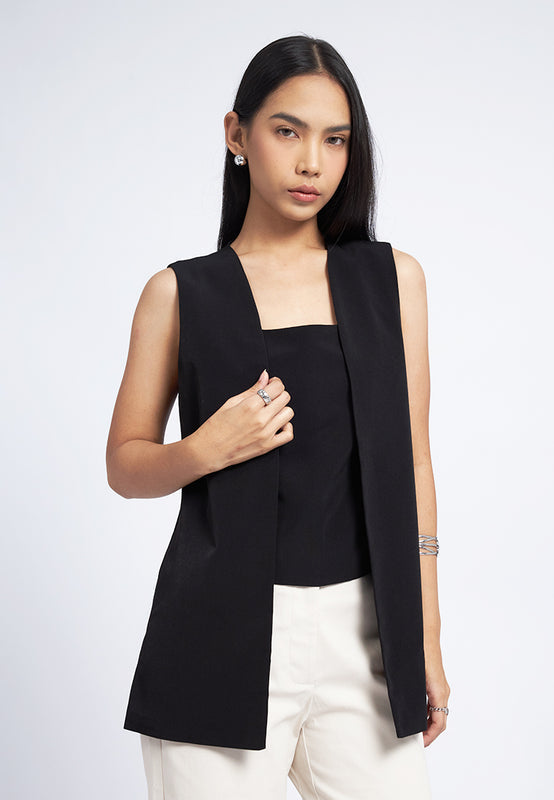 Detachable Sleeveless Top