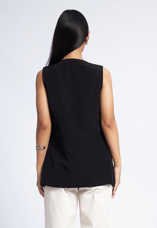 Detachable Sleeveless Top