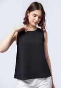 Crinkle Sleeveless Top