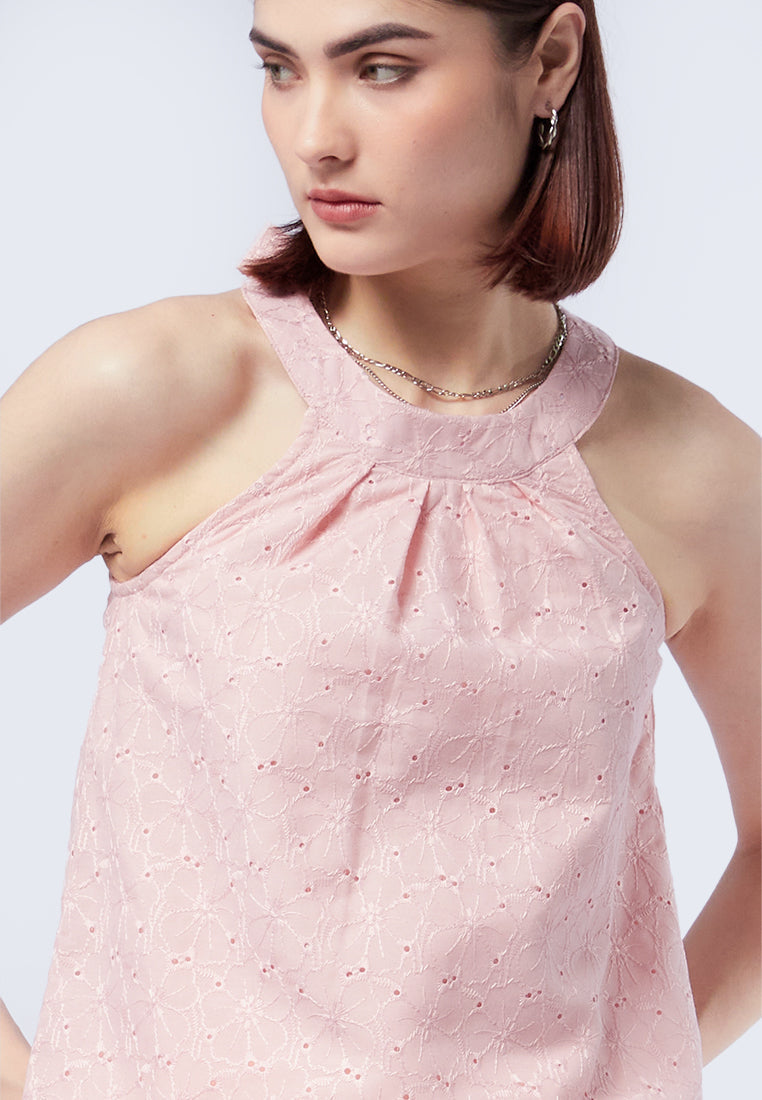 Halter Neck Sleeveless Top