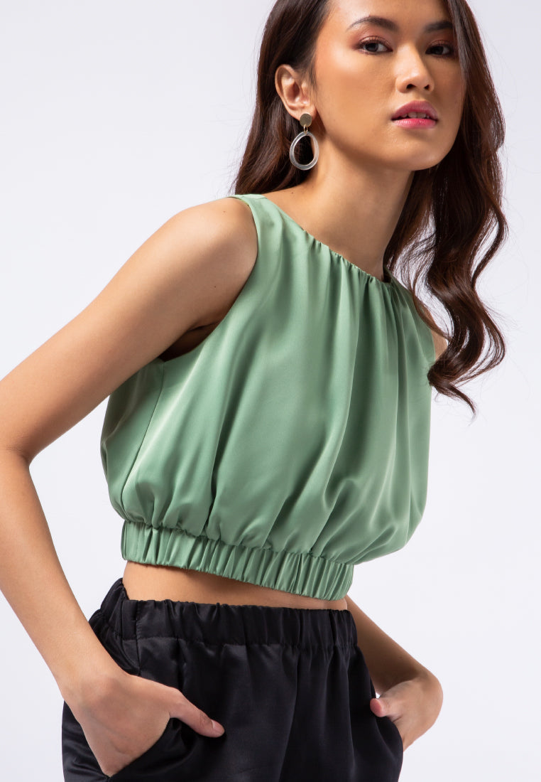 Sleeveless Crop Top