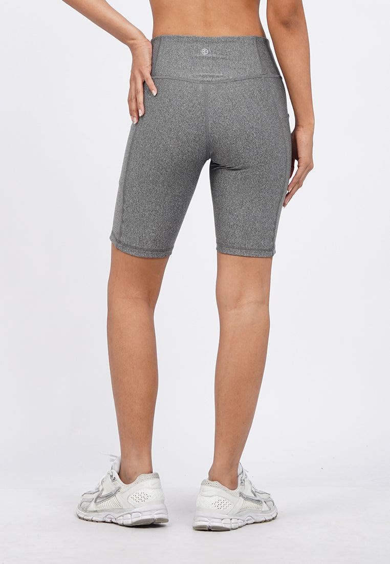 Side Pocket 9" Biker Shorts