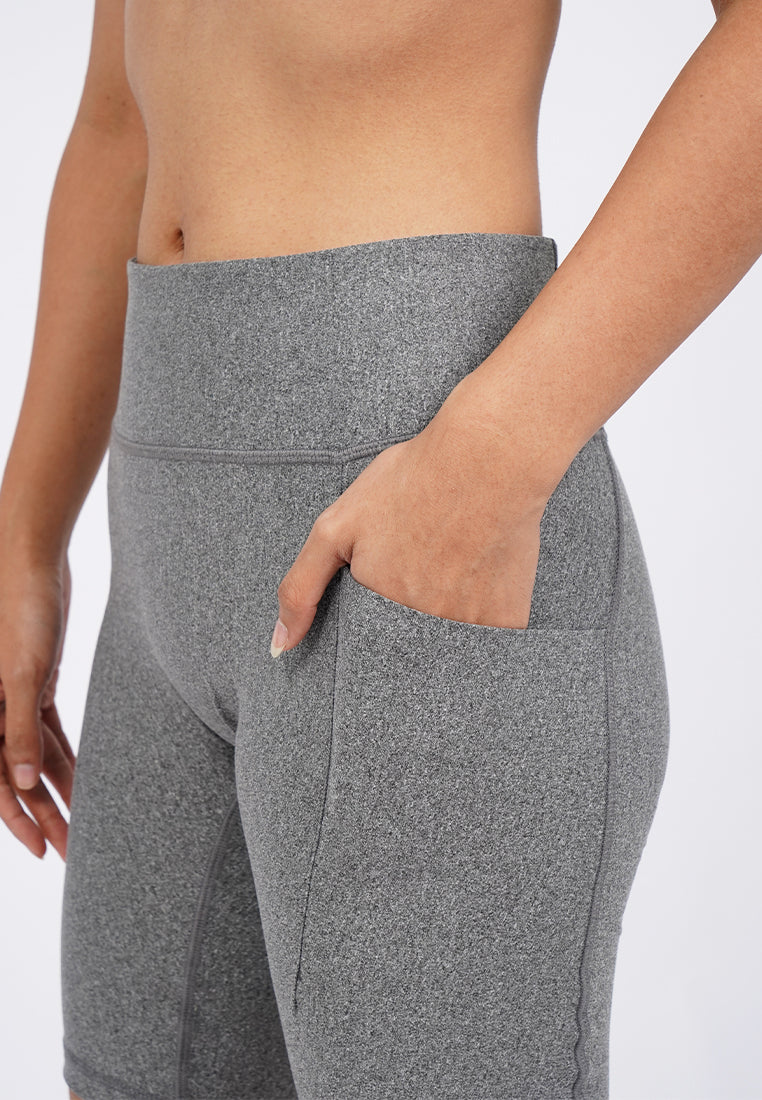 Side Pocket 9" Biker Shorts