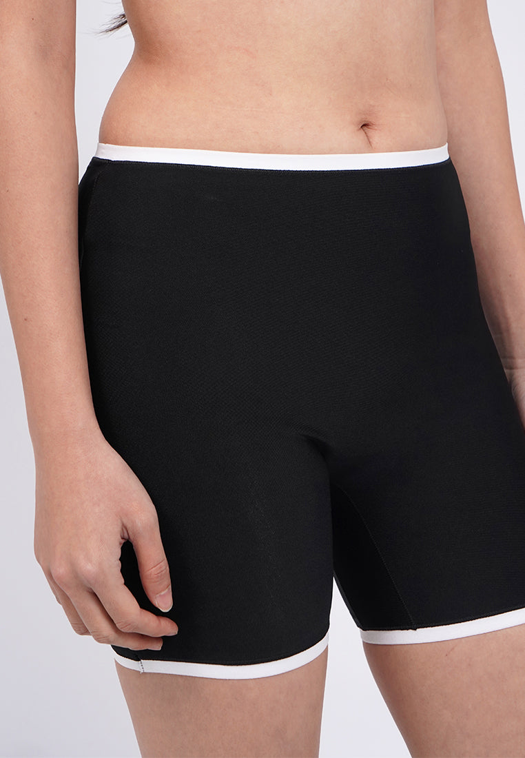 5" Biker Shorts with Contrast Details