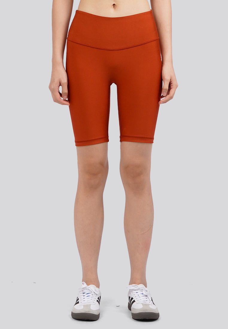9" Biker Short Pants Terracota