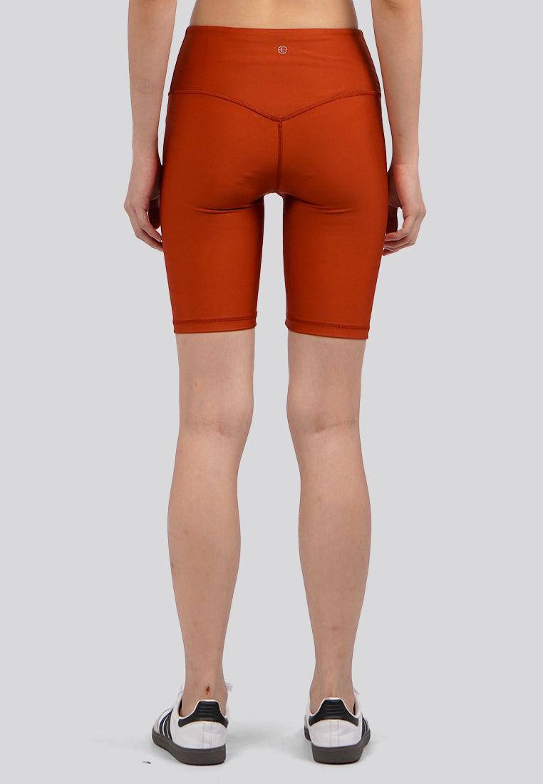 9" Biker Short Pants Terracota