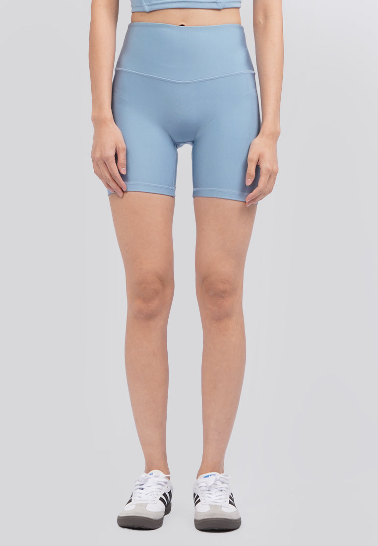 5" Biker Shorts Pants Blue