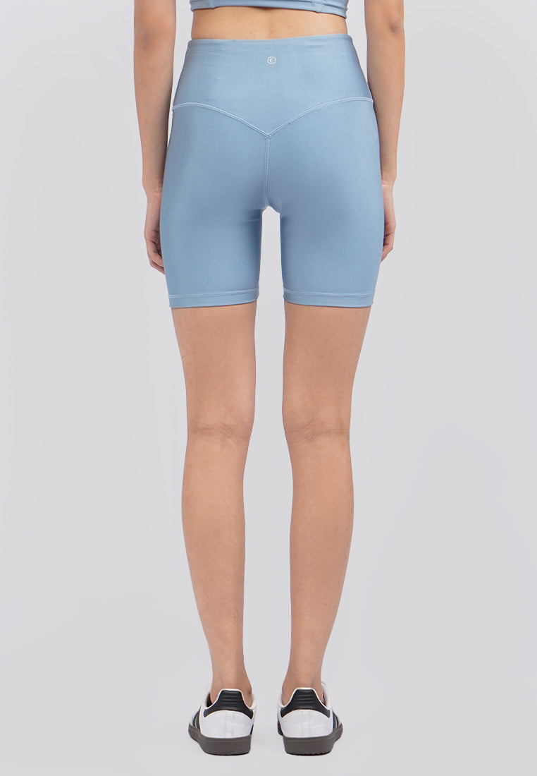 5" Biker Shorts Pants Blue