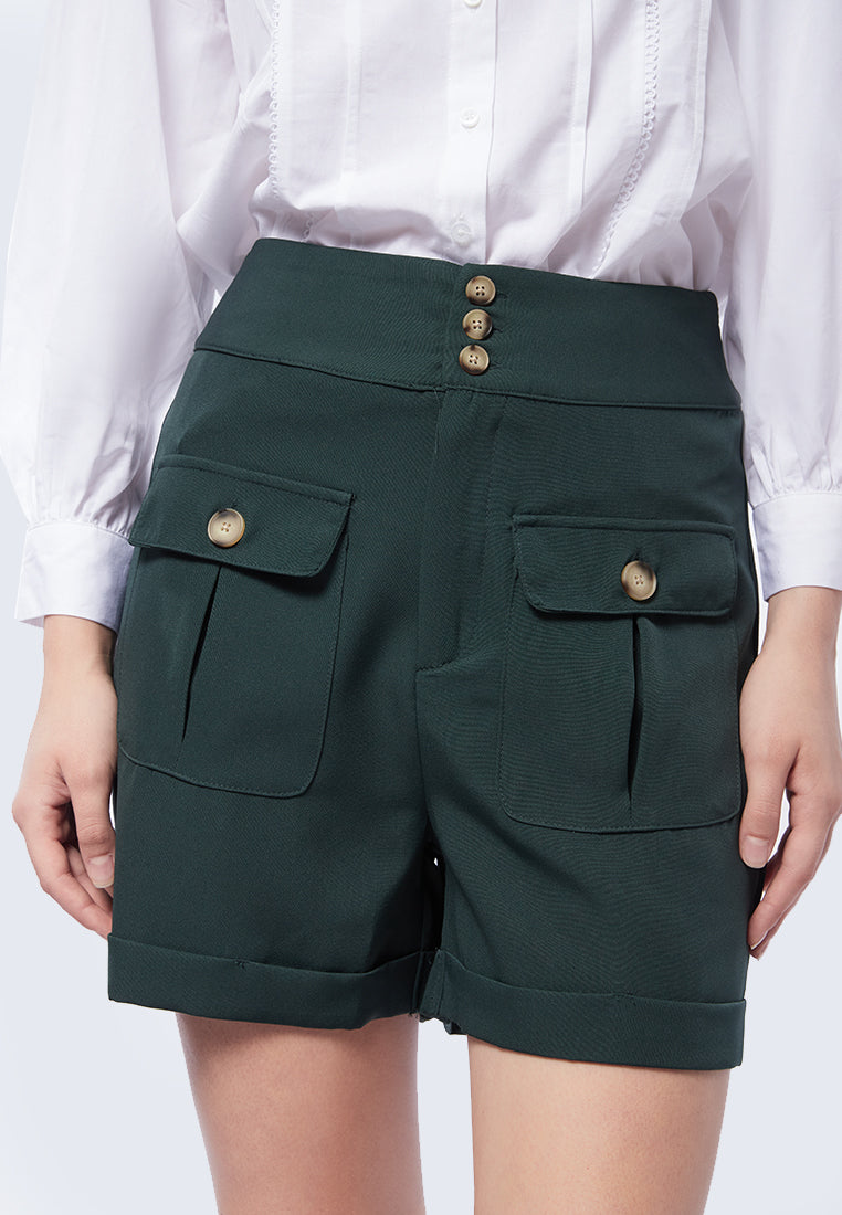 Short Pants with Double Front Pocket