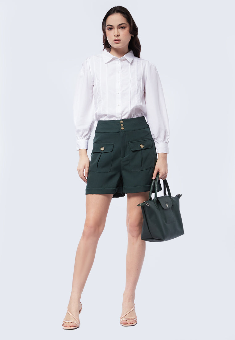 Short Pants with Double Front Pocket