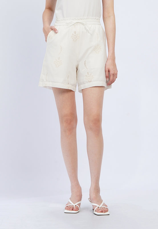 Regular Fit High Waist Shorts