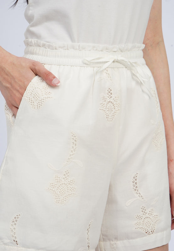 Regular Fit High Waist Shorts