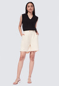 Relax Pleated Short Pants