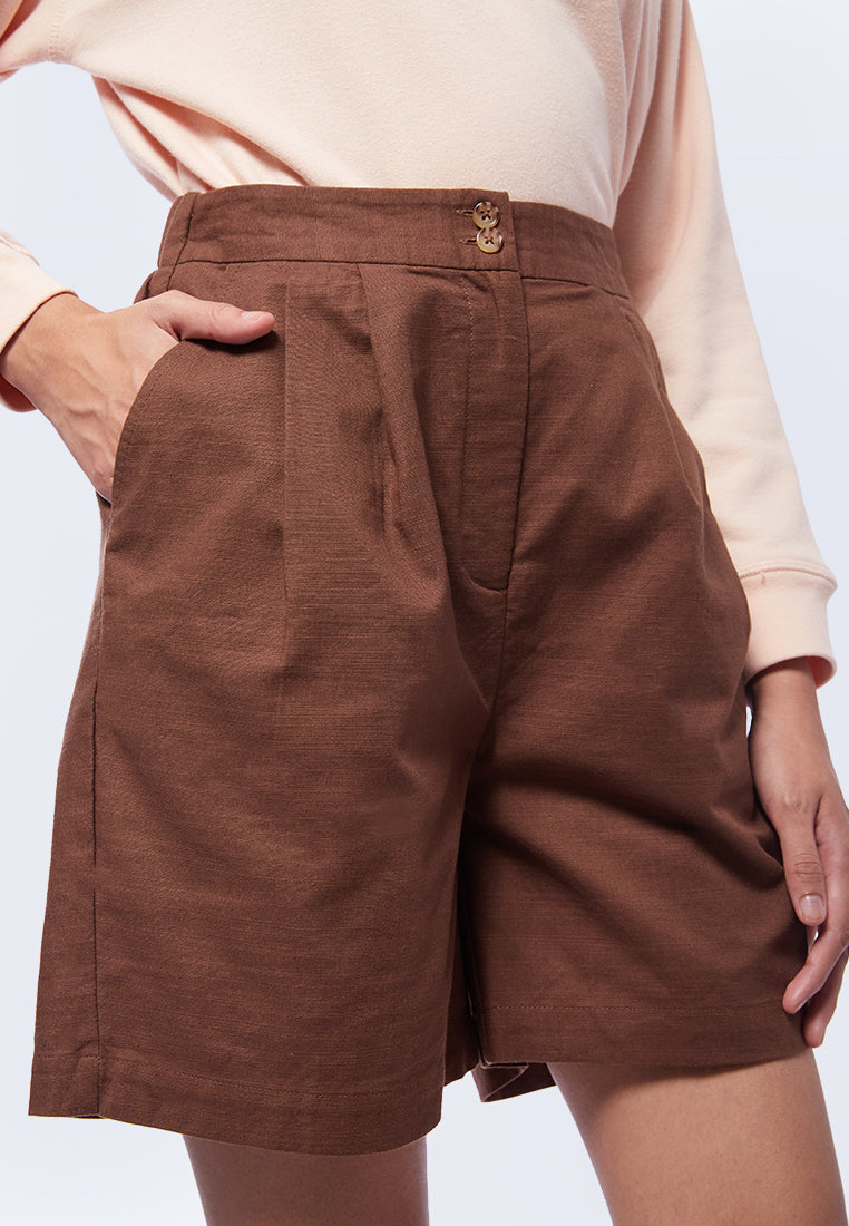 Relax Pleated Shorts