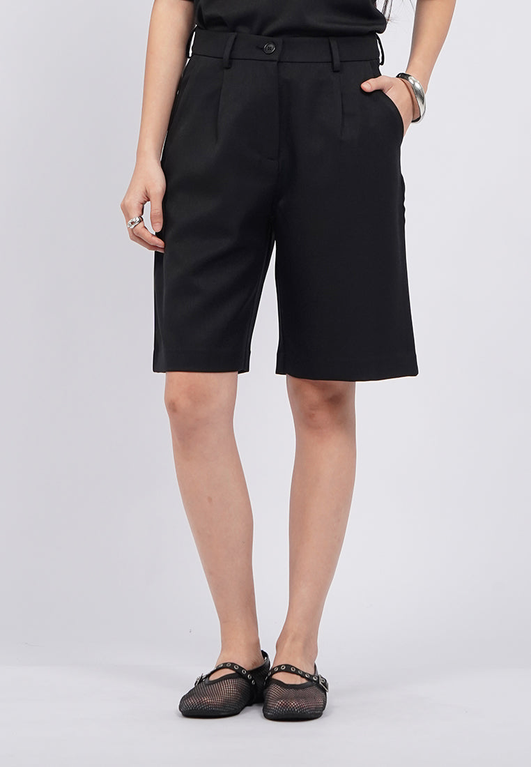 Regular Fit Twill Short Pants