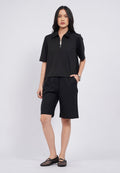 Regular Fit Twill Short Pants