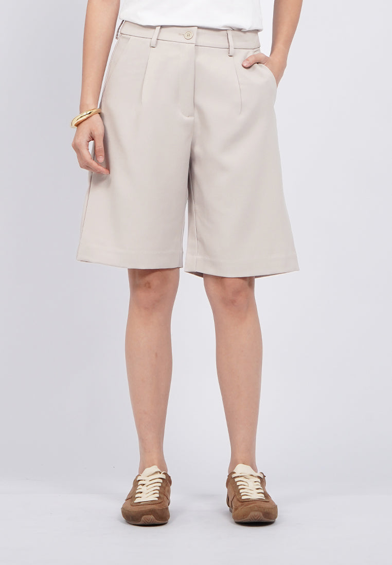 Regular Fit Twill Short Pants