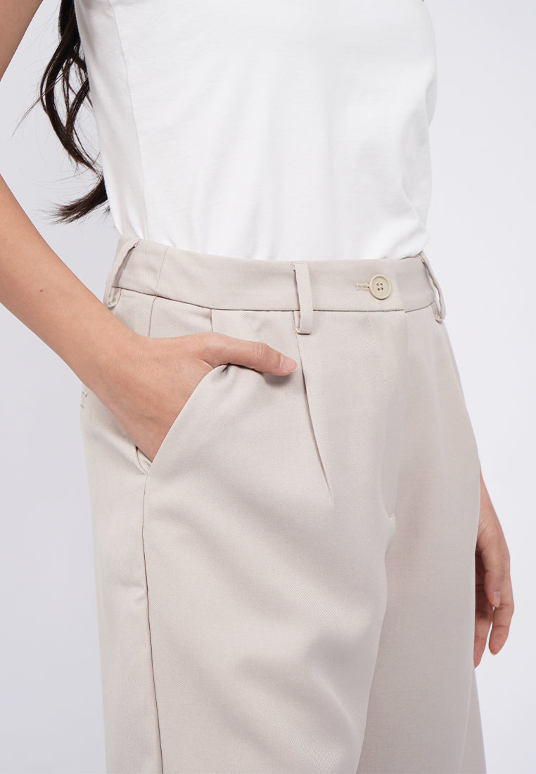 Regular Fit Twill Short Pants