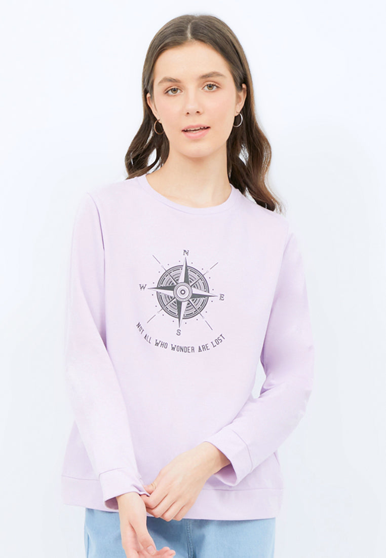 Long Sleeve Graphic Sweatshirt