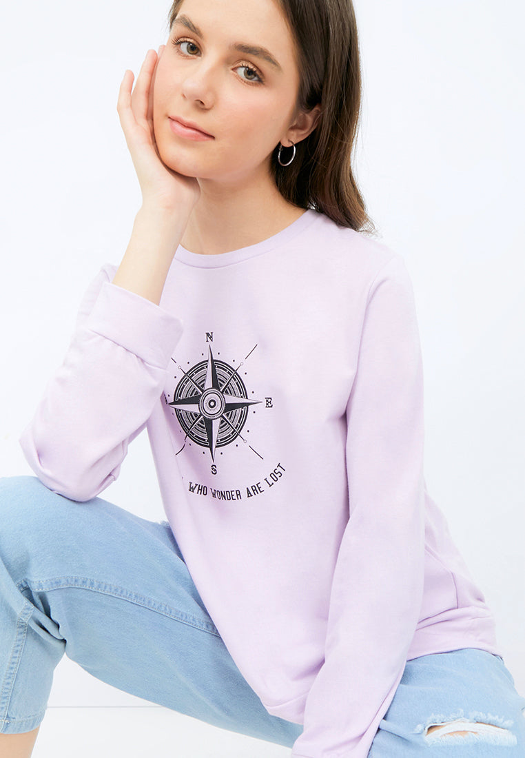 Long Sleeve Graphic Sweatshirt