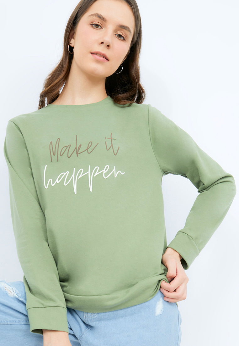 Long Sleeve Graphic Sweatshirt