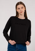 Sweatshirt In Black