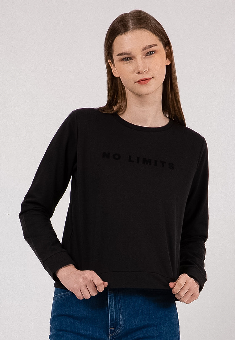 Sweatshirt In Black