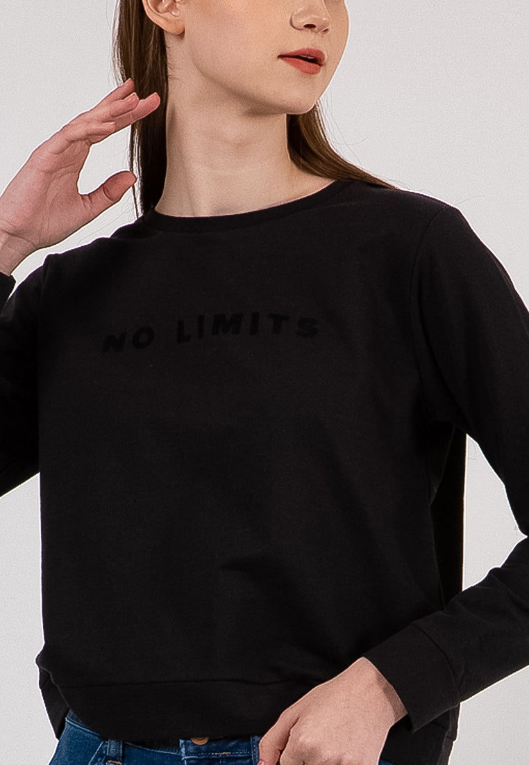 Sweatshirt In Black