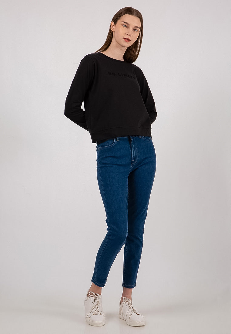Sweatshirt In Black