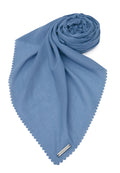 Square Scarves Dusty Blue