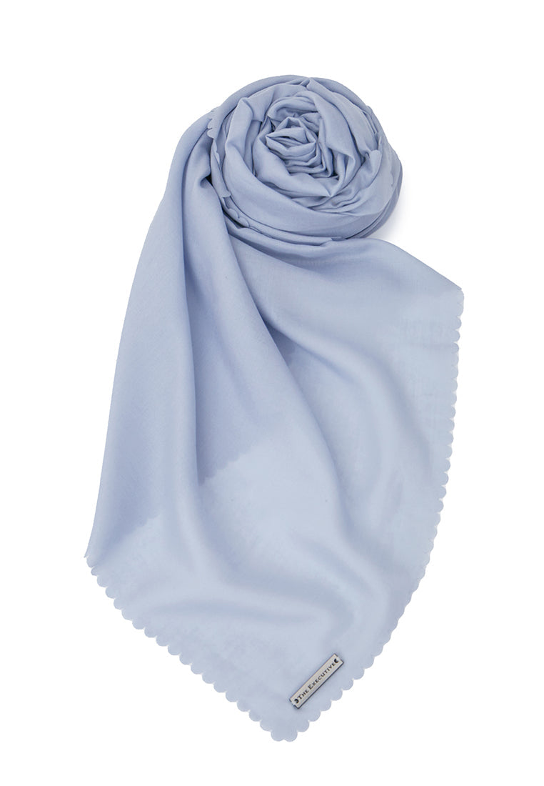 Square Scarves Light Blue