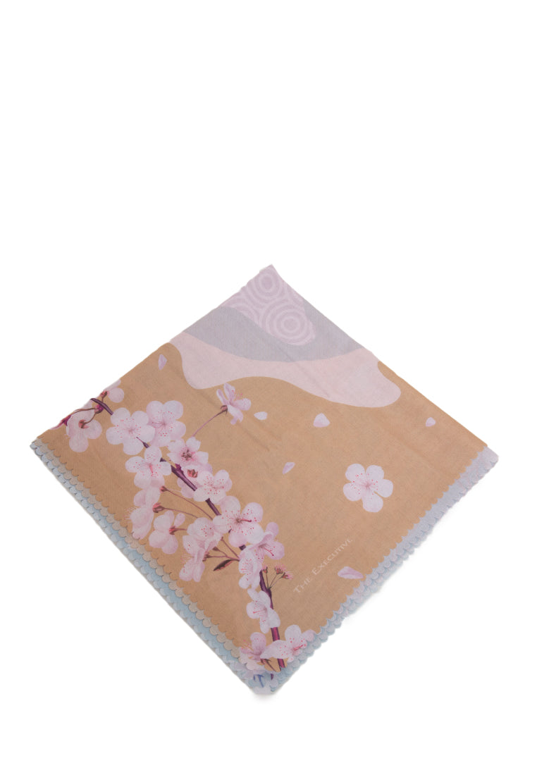 Printed Square Scarves Multicolor