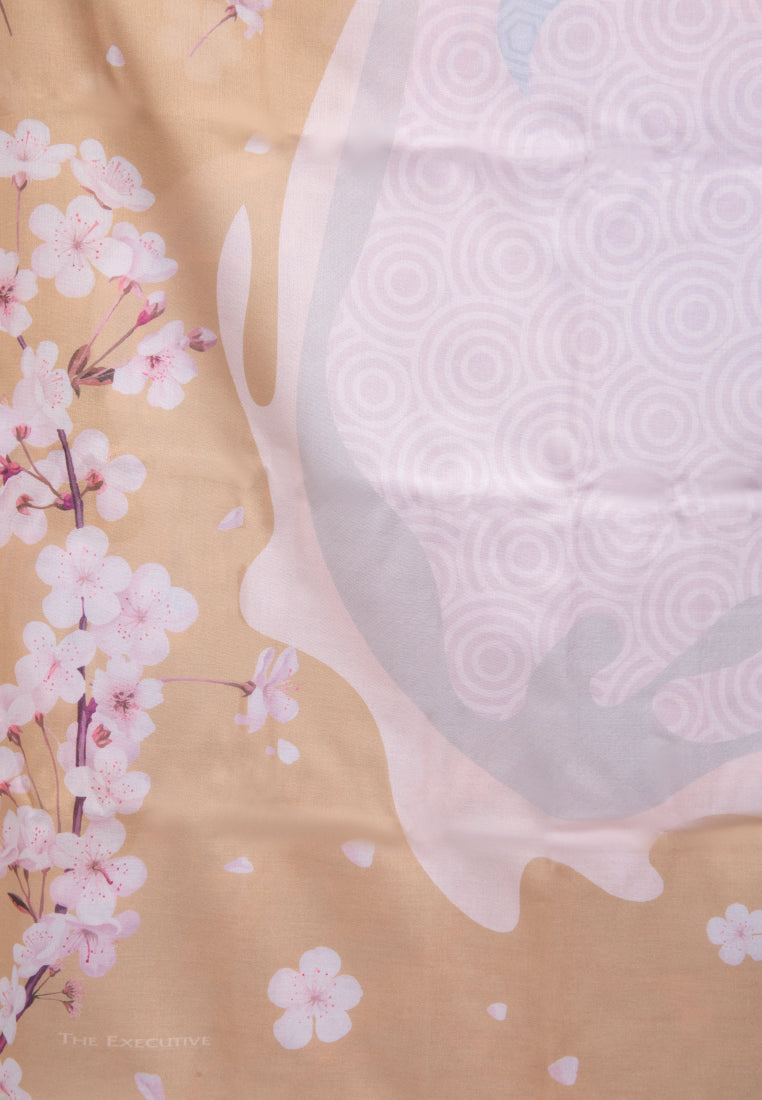 Printed Square Scarves Multicolor