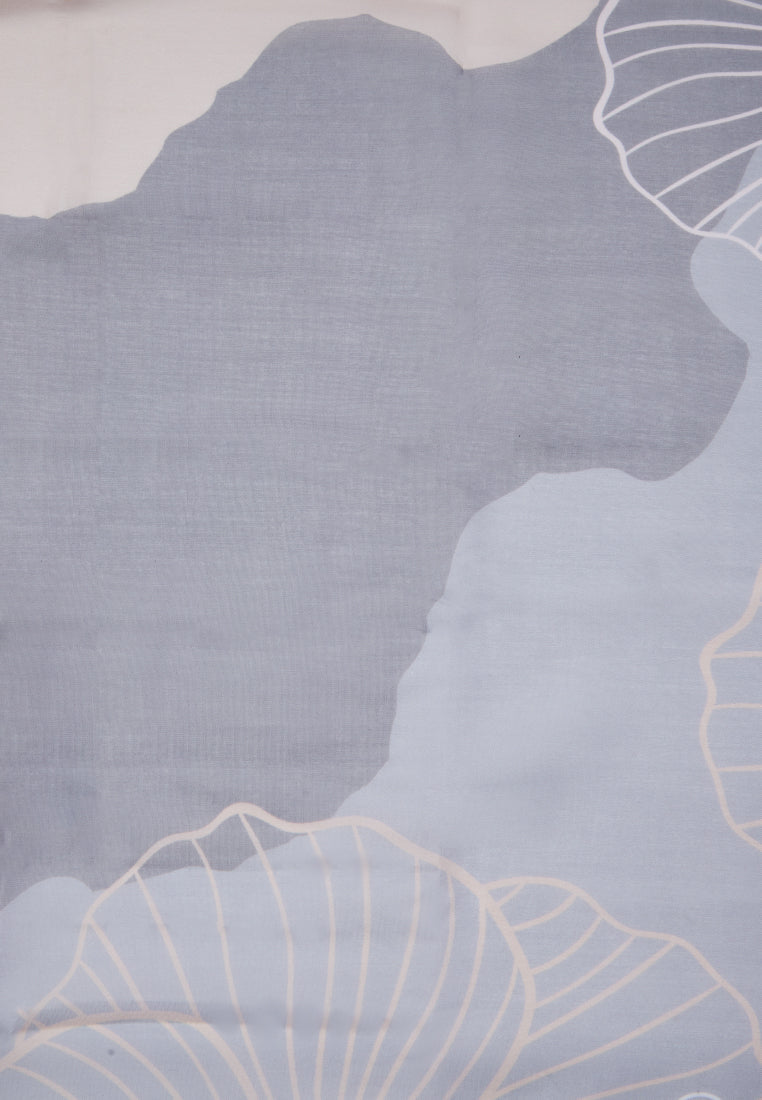 Printed Cream Scarf
