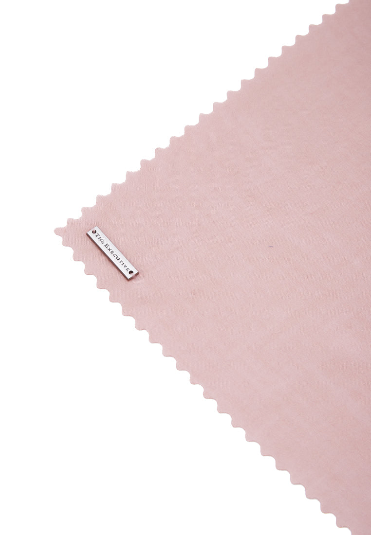 Solid Khakipink Square Scarf