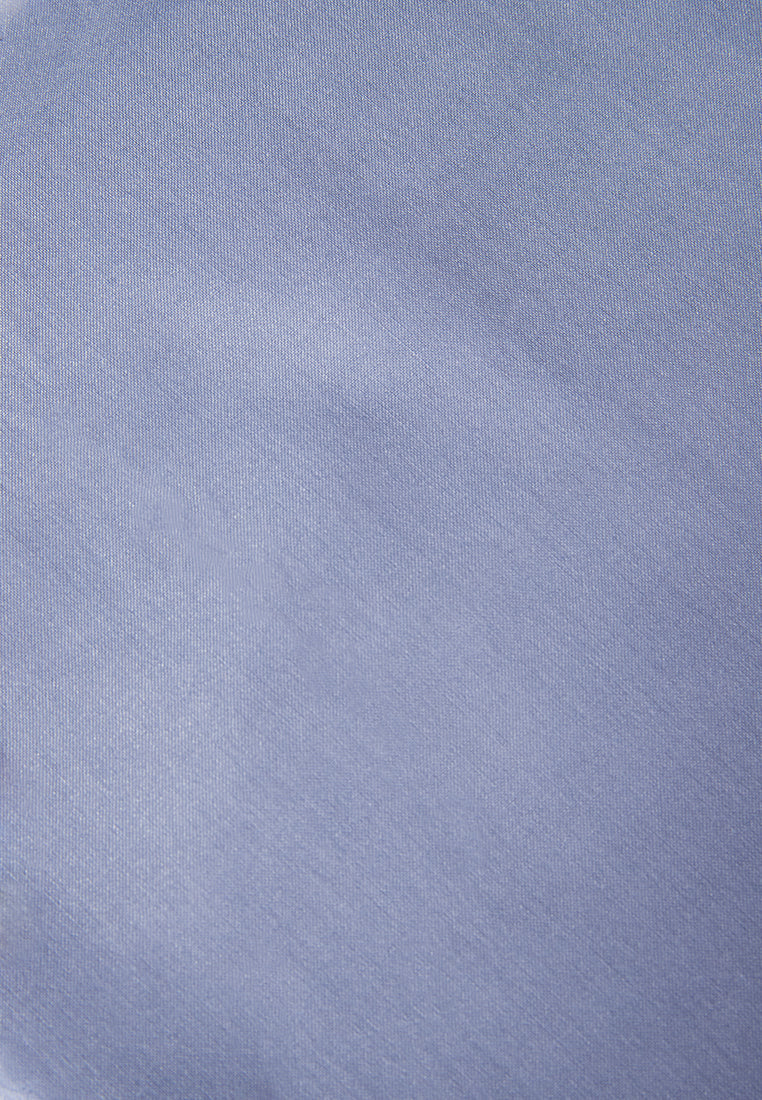 Solid Misty Blue Square Scarf