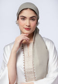 Solid Khaki Square Scarf