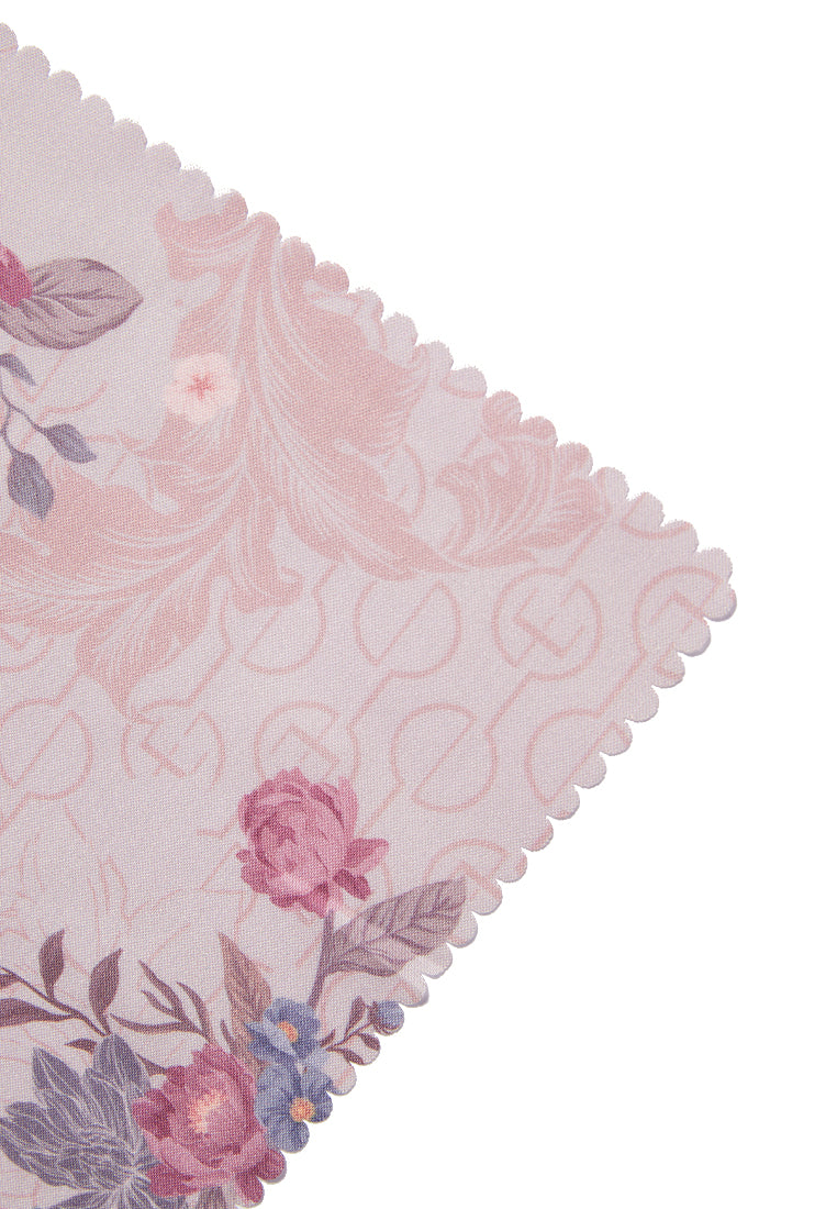 Floral Printed Peach Scarf