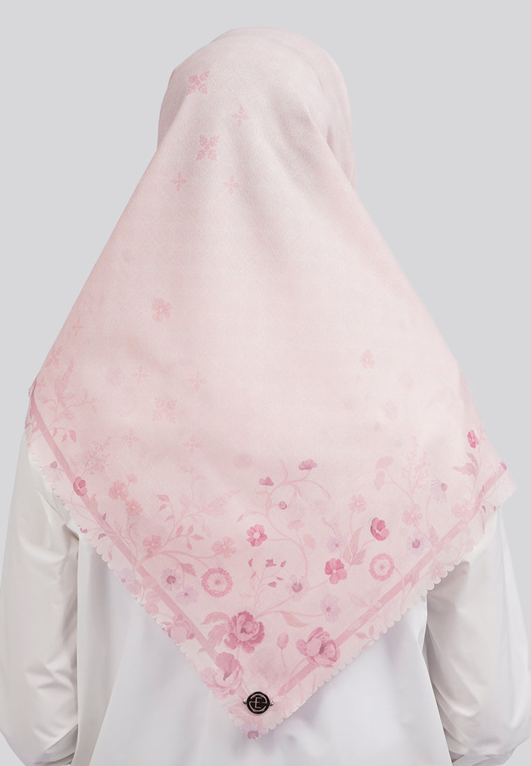 Soft Pink Square Scarf