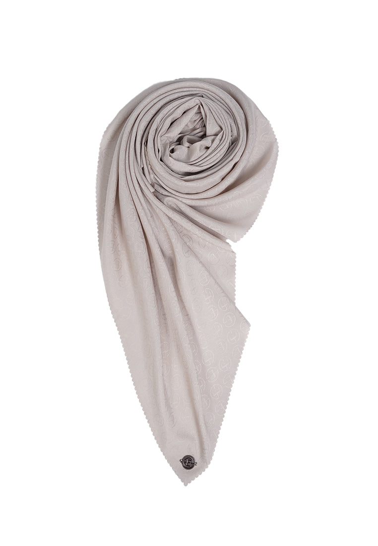 Beige Square Scarf