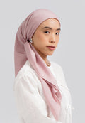 Soft Pink Square Scarf Soft Pink