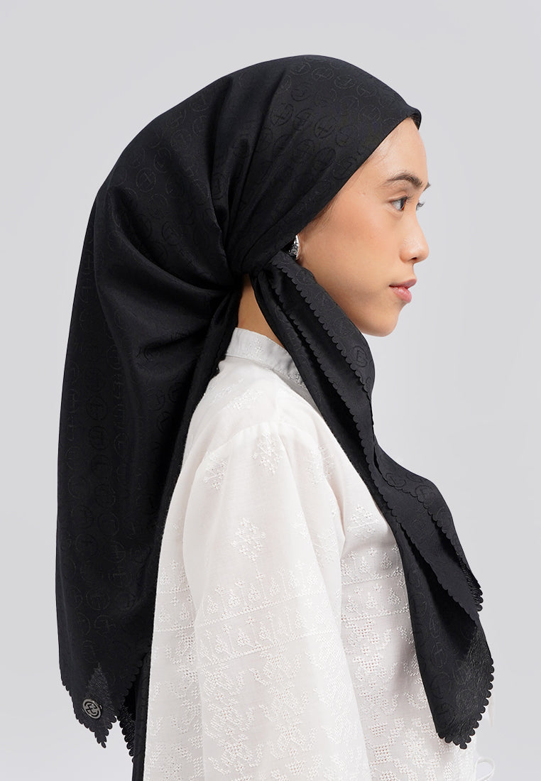 Black Square Scarf