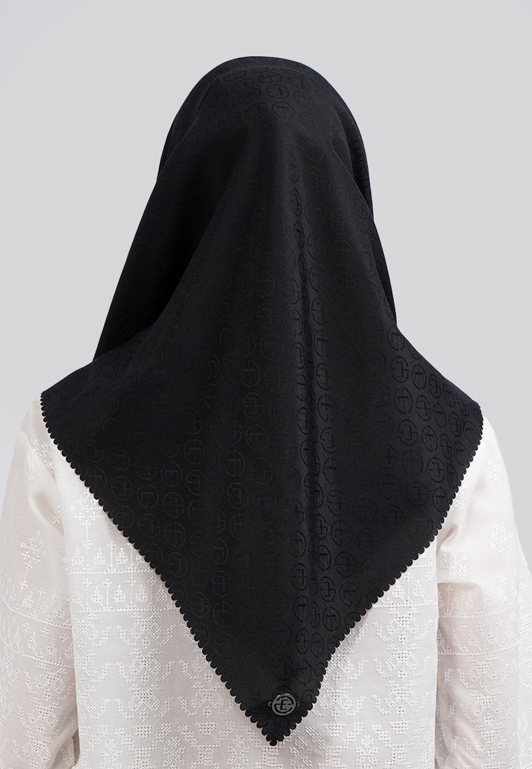 Black Square Scarf