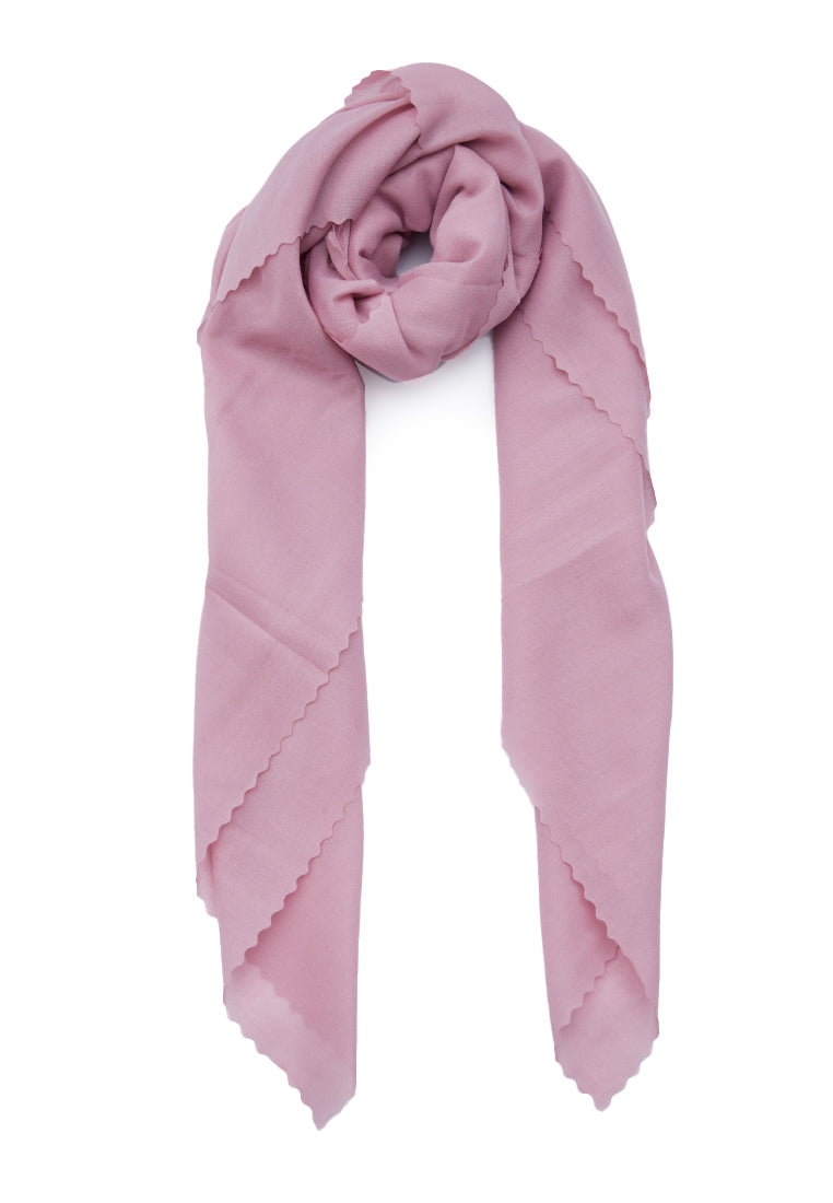 Solid Dusty Pink Square Scarf