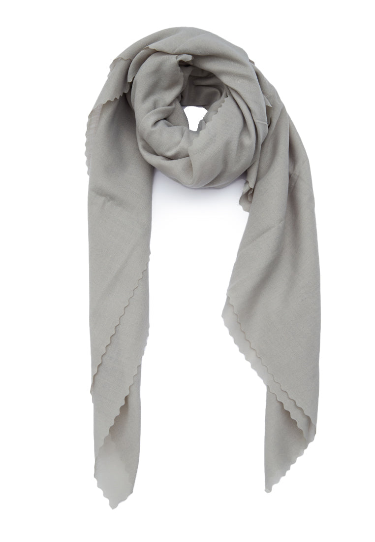 Solid Soft Green Square Scarf
