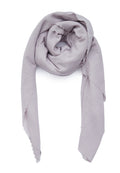 Solid Soft Grey Square Scarf