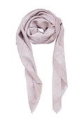 Dusty Pink Laser Cut Square Scarf